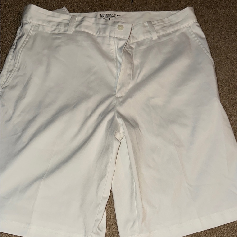 Men's Nike Golf White Shorts